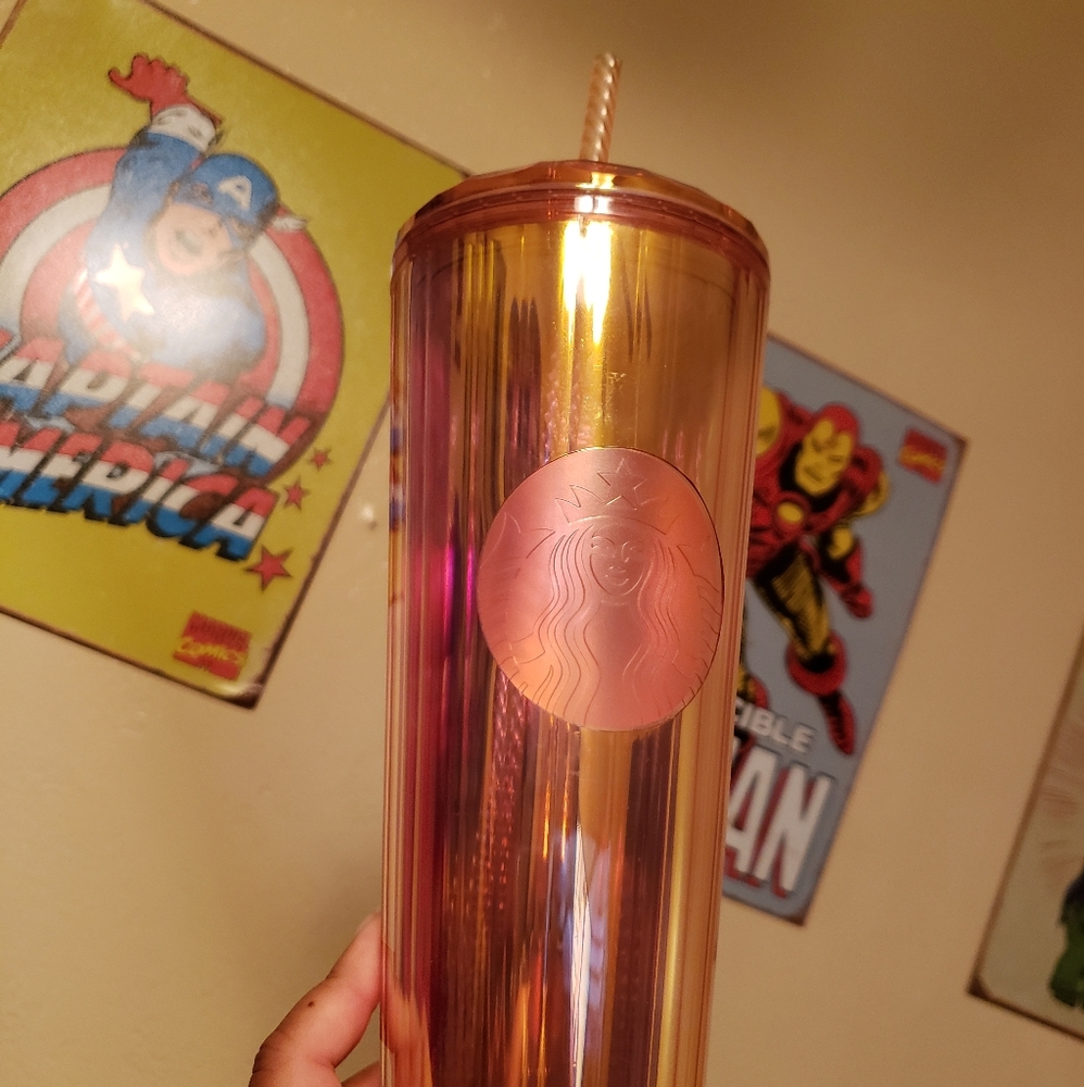 Starbucks 2020 Summer Dome Pink Coral